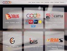 Tablet Screenshot of codeinformatics.com